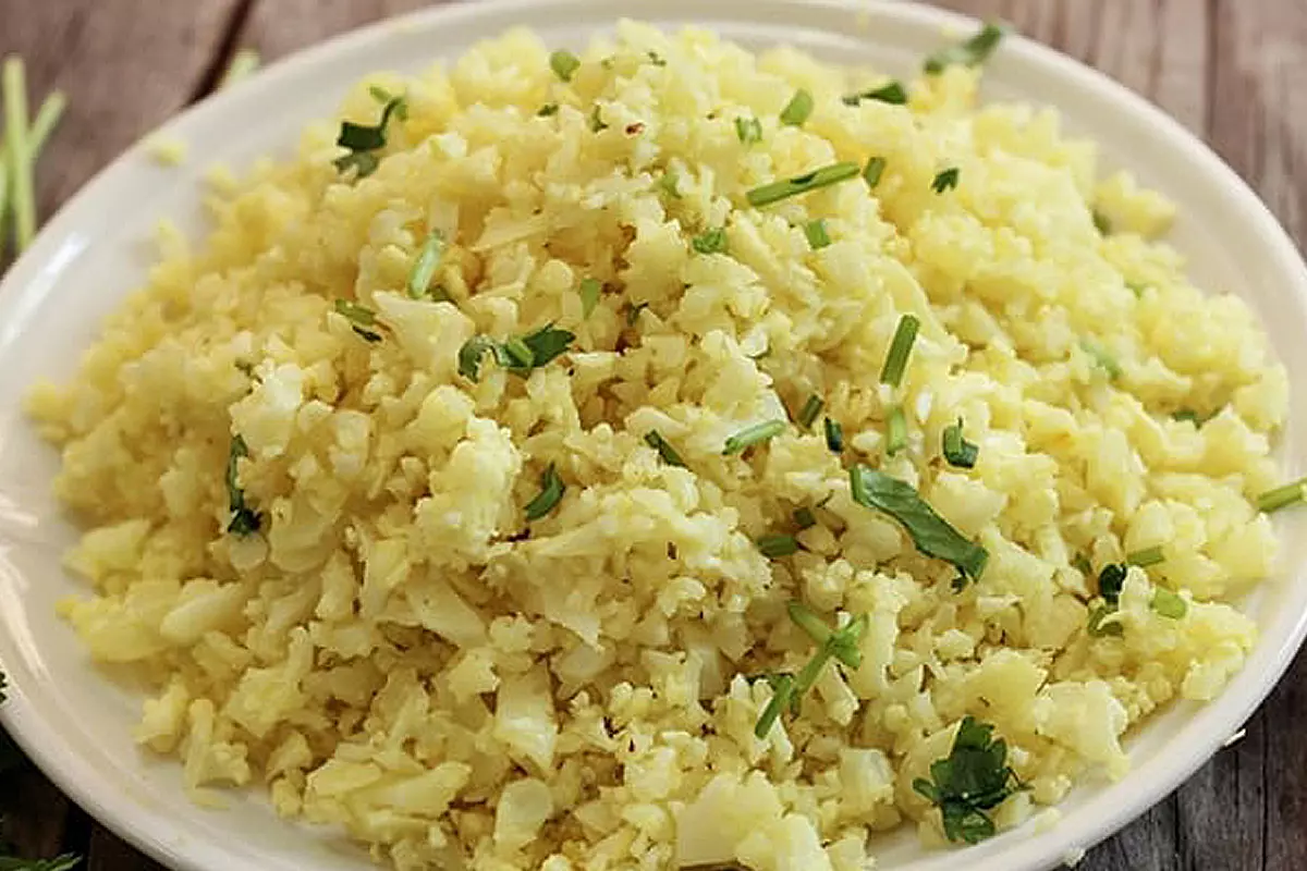 arroz de couve flor