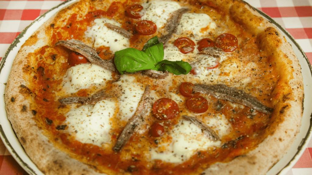 Pizza de Sardinha